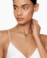 DY Madison® Three Ring Chain Necklace in Sterling Silver, 3mm